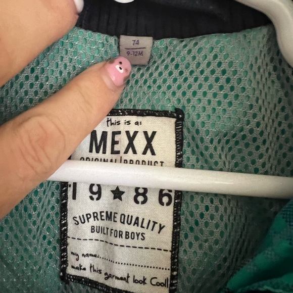 Unisex MEXX green fall toddler jacket - Picture 5 of 6